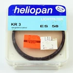 Heliopan Coated Es 58MM Kr 3 (81C) Warming Filter New Old Stock. Fixed Price $29.99.