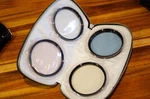 Kenko Filter Set With Case (62MM, Pieces - Skylight, Uv, LBC4, L40C). Fixed Price $20.00.