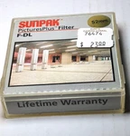 Genuine Glass Lens Filter Fluorescent Fld Fl-day Sunpak. Fixed Price $12.99.