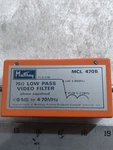 Matthey Mcl 470B 75 Low Pass Video Filter Phase Equalised 0-4.70MHZ Industrial. Fixed Price $49.99.