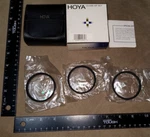 Hoya Hmc Close-up 55MM 55.0S Filter Kit +1, +2, +4, W/ Case, Japan. Fixed Price $8.99.