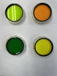 Set Of Four Hoya Filters Original Cases. Yellow-green, Orange,. Fixed Price $120.00.