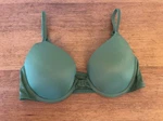 Pink Victoria's Secret Pine Green 32C Wear Everywhere Push Up Front Close Bra Vs. Fixed Price $14.28.