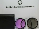 Mint 1 Yr Warranty Zeikos 67MM Cpl Uv Fld Filter Lens Set Nikon Canon Sony Fuji. Fixed Price $22.80.
