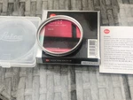 Leica Filter E55 Uv/ir 13419 Silver Mint Boxed. Fixed Price $100.00.