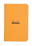 Rhodia Slim Graph Paper Notebook Orange 3X4 Inches 48 Sheets Acid Free. Fixed Price $13.11.