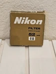 Vintage Nikon O56 Orange 52MM Screw-in Lens Filter W/ Case & Box. Fixed Price $29.99.