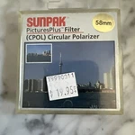 Tocad Circular Polarizer C-pol (CF7059CP) 58 Mm Filter. Fixed Price $12.00.