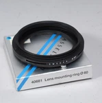 Hasselblad 40681 Mounting Ring B60 Filter Holder/lens Hood. Fixed Price $39.00.
