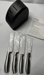 Hampton Forge 5 Piece Kobe Utility Cutlery Block Set In Cb - Metallic. Fixed Price $19.99.
