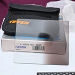 Tiffen 4X4? Clear/ P Series Nd .6 Grad Hard Filter W Soft Case (213706)/ Clean. Fixed Price $85.00.