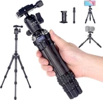 Lightweight 15.7" Mini Carbon Fiber Tripod For Phones & Cameras, Travel Ready. Fixed Price $133.99.