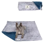 Dgs Pet Products Chill Kuzzi Fir Blanket Medium Blue 30" X 40" 0.5". Fixed Price $48.30.