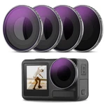 Neewer 4PCS Nd/cpl Filter Set For Dji Osmo Action W/ ND8-ND64 Hd Optical Glass. Fixed Price $28.49.