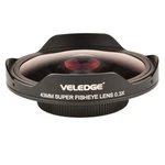 43MM 0.3X Fisheye Ultra Wide Angle Dv Camcorder Lens With Hood Adapter Us. Fixed Price $68.99.