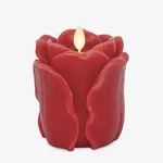 Luminara True Red Flameless Candle - 3.6" X 4.3" Rosebud Pillar Real F.... Fixed Price $83.28.