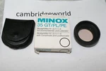 Minox 35 Gt Pl Pe Skylight Filter With Lens Shade Hood Leather Case Genuine. Fixed Price $69.99.