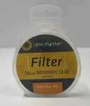 Promaster Digital Hd Filter 55MM ND1000X (3.0) Code 8639. Fixed Price $14.50.