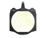 Lindsey Optics Brilliant Rota-streak Yellow Swirl Filter With Rota-tray Frame. Fixed Price $425.00.