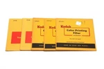 Kodak Color Printing Filters (5) CP-40C, CP-05Y, CP-05C, CP-2B, #M1170. Fixed Price $20.00.