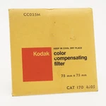 Kodak Cc 025M Color Compensating Wratten Gelatin Filter 75MM X. Fixed Price $9.99.