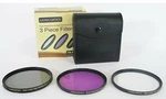 Precision 3 Piece Multi Coated Glass Filter Kit (58MM). Fixed Price $50.00.