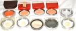 10 Vintage Zeiss Ikon Contarex, Contaflex B56 Filters. Fixed Price $125.00.