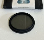 Formatt Hitech 77MM WARM2COOL Filter Mfr # HT77W2C Photo. Fixed Price $22.50.