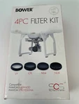 2X Bower Sky Capture Series 4PC Filter Kit For Phantom 3 Professional & Advanced. Fixed Price $13.99.