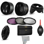 58MM Pro Lens,filters,hood Kit For Canon Eos Xsi Xti T1I T2I T3I Rebel. Fixed Price $59.99.