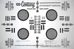 Century Precision Optics Lens W/ 2 Resolution Charts, Siemens Star, Manual. Fixed Price $150.00.