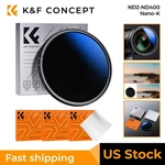 K&f Concept ND2-ND400 Lens Filter Variable Neutral Density 55/62/67/72/77/82MM. Fixed Price $33.99.