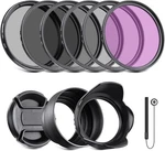 Neewer Brand 58MM Uv Cpl Fld Filter Kit & Set For Canon Rebel, Eos Cameras. Fixed Price $53.24.