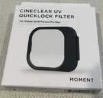Moment Cineclear Uv Quicklock Filter For Iphone 15 & 16 Pro/pro Max. Fixed Price $39.00.