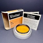 Mint Nos Vivitar 85B Filter 55MM Color Correction Double Threaded Camera. Fixed Price $20.00.
