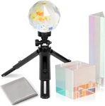 Meking 3PCS Photography Crystal Prism With Mini Tripod, Camera Coating Style. Fixed Price $58.98.