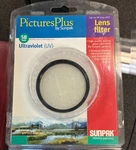 Sunpak DF-7034-UV 58MM Coated Ultra-violet Filter. Fixed Price $7.50.