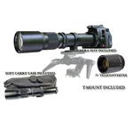 500MM/1000MM Tele Lens For Nikon D3200 D5200 D3X D700 D300 D90 D40X D60 D80. Fixed Price $139.95.