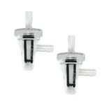 2PCS Right Angle Fuel Filter, 90 Degree 1/4'' 6MM 7MM F.... Fixed Price $32.72.