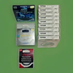 Lot X 9 Tiffen 62MM Protector Lens Filters 62UVP Plus 3 Free Other. Fixed Price $59.99.