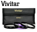 Vivitar 95MM Multi-coated 3 Piece Filter Kit Uv / Cpl Fld With Storage Wallet. Fixed Price $24.99.