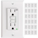 Amico 24 Pack 15 Amp Gfci Outlet With Thinner Design, Weather Resistant Wr, S.... Fixed Price $190.83.