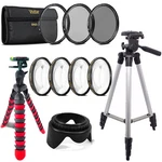 58MM Macro Filter + Uv Cpl Nd Tripods For Canon Eos 70D 700D 1200D 1300D. Fixed Price $41.99.