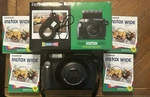 Fujifilm Instax 210 Instant Camera With 4 Packs Of Tested Read. Fixed Price $115.00.