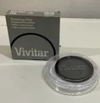 Vintage Vivitar Polarizing Filter 55MM 0226297 With Original Box. Fixed Price $11.10.