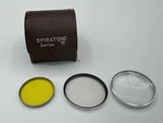 Spiratone Series Vii Case With 3 Lens Filters. Fixed Price $16.66.
