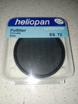 Heliopan 72MM Es Linear Polarizer 2.5X Polfilter Circular Lichtfilter. Fixed Price $40.00.