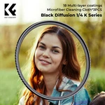 K&f Concept Black Diffusion 1/4 Filter Mist Cinematic Effect 49/52/55/58/62/67MM. Fixed Price $28.99.