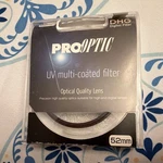 Optic Multi-coated Digital Filter 52MM PRO52UV New Sealed Package. Fixed Price $14.87.