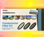 Vivitar Filter Kit 62MM ND8 Uv Cpl To Sony FDR-AX700 Circular Polarizing Neutral. Fixed Price $22.09.
